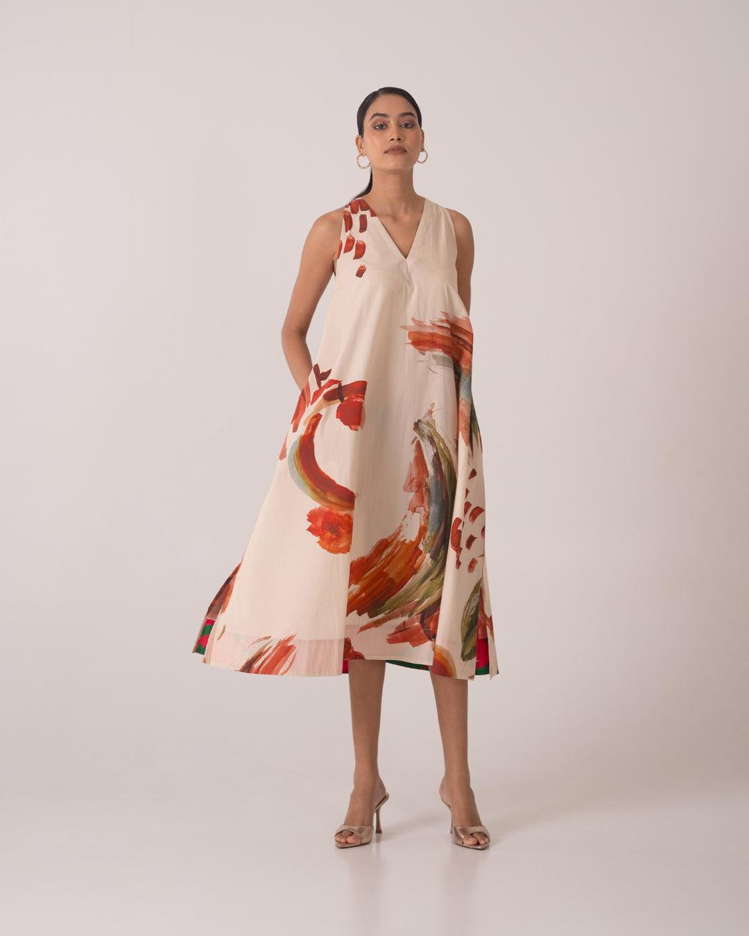 Lady Dress - Brown