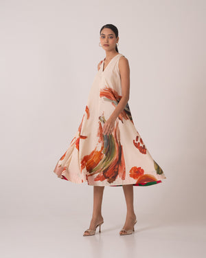 Lady Dress - Brown