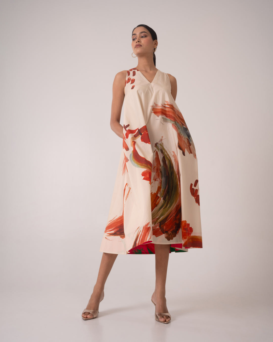 Lady Dress - Brown