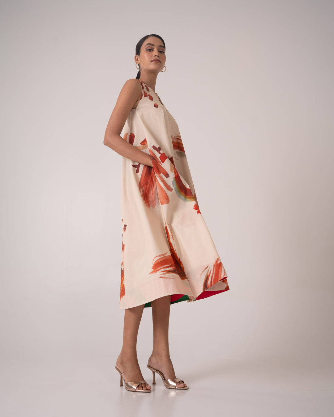 Lady Dress - Brown