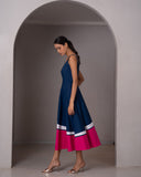 Muse Dress - Royal Blue