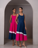 Muse Dress - Royal Blue