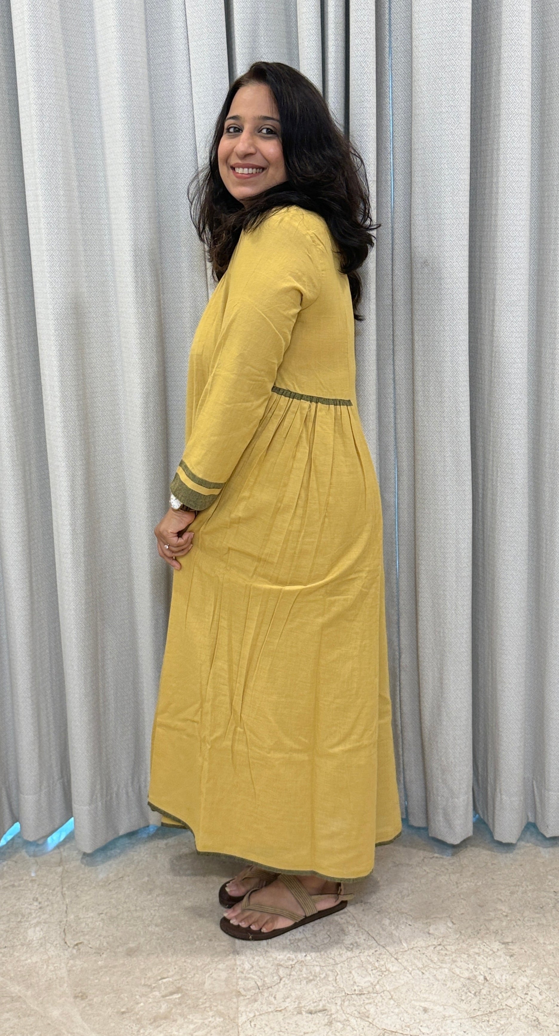 Nira Dress - Yellow