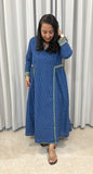 Nira Dress  - Indigo Blue