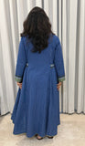 Nira Dress  - Indigo Blue