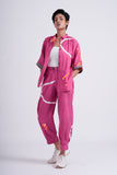 Lava Shirt & Blaze Pant Co-ord - Poppy Pink