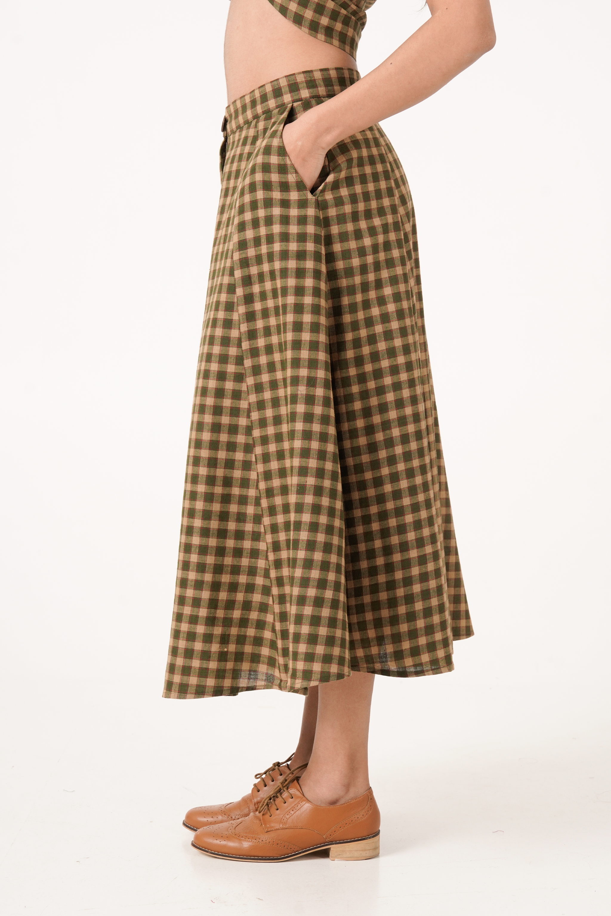 Mate Skirt- Olive Green