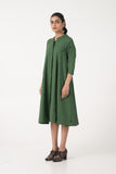 Oriental dress - Moss Green