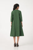 Oriental dress - Moss Green