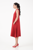 Twist dress - Red