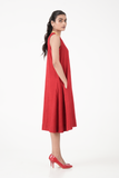 Twist dress - Red