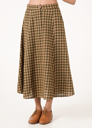 Mate Skirt- Olive Green