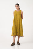 Oasis Dress - Olive Yellow