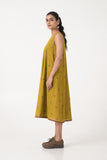 Oasis Dress - Olive Yellow