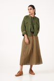 Plaid set - Olive Green