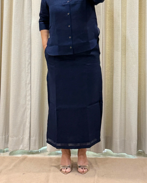 Verve Skirt - Navy Blue