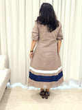 Earthen Dress - Dark Beige