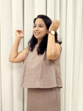 Coir Top - Dark Beige