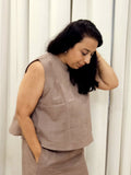 Coir Top - Dark Beige