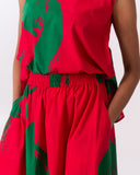 Fluid Skirt  - Dark Pink