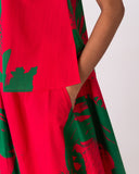 Fluid Skirt  - Dark Pink