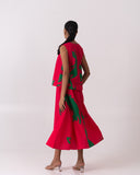 Fluid Skirt  - Dark Pink