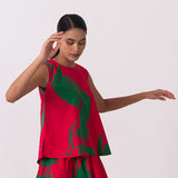 Fluid Top - Dark Pink