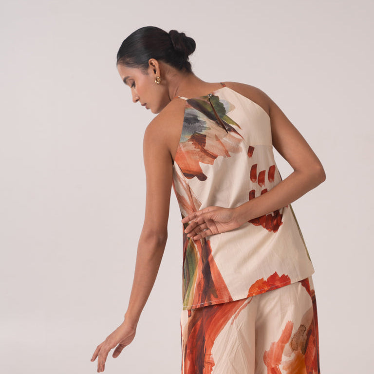 Wave top - Brown