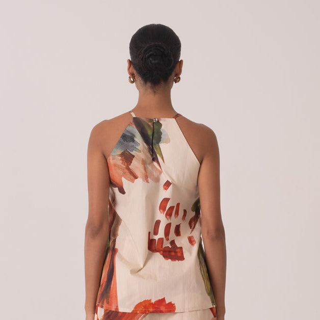 Wave top - Brown